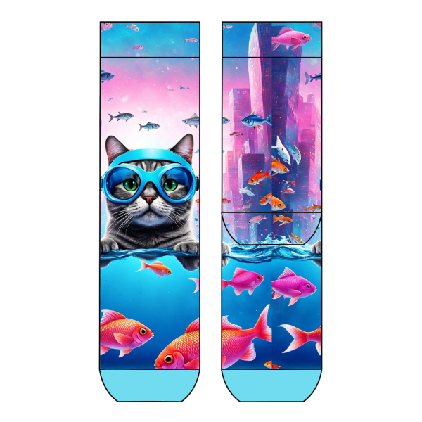 Cool 7 - Unisex One Size (36/41) - Print Socken - Runddruck Motiv: C5389